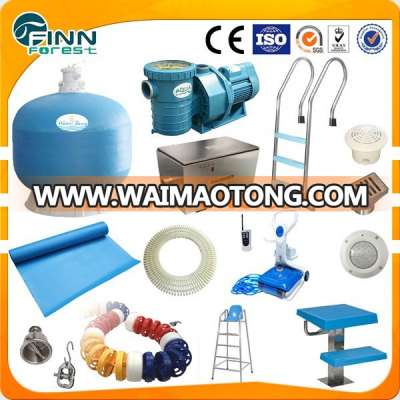 Full set pool system swimming accessories circulation, filter, light ,disinfect swimming pool equipment