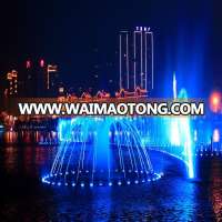 Meishan Dongpo Island Large scale musical water fountain