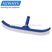 Cheap price 18'' plastic manual wall cleaning brush swimming pool brush